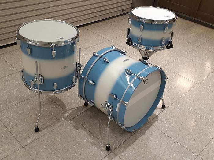 C&C Custom Drums 【1点限り特価品】Gladstone series Maple Antique Duco 3pc Set 18,12,14 シーアンドシー カスタム ドラムス サブ画像1