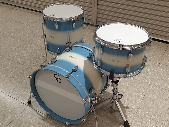 C&C Custom Drums 【1点限り特価品】Gladstone series Maple Antique Duco 3pc Set 18,12,14 シーアンドシー カスタム ドラムス サブ画像2