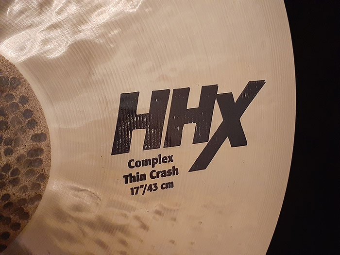 SABIAN HHX 【選定買付シンバル】HHX 17 COMPLEX THIN CRASH  (HHX-17CTC) セイビアン HHX サブ画像1