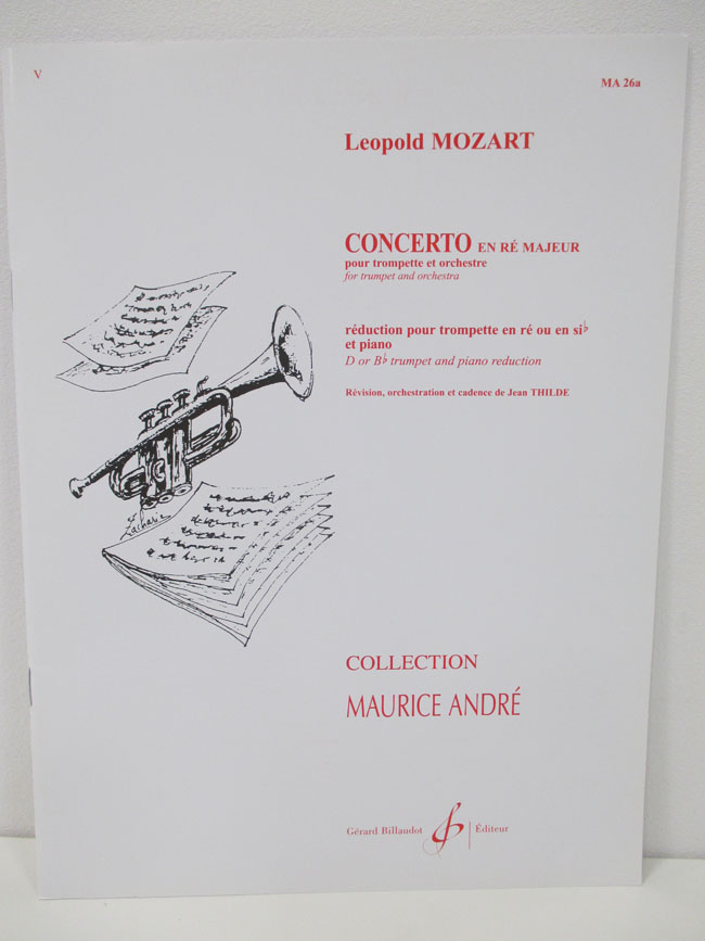 L.モーツァルト/トランペット協奏曲二長調