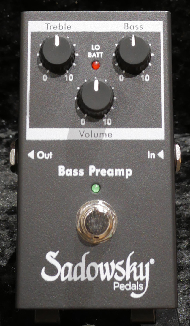 SADOWSKY GUITARS SAC PED SBP 2 V2 / Sadowsky Outboard Bass Preamp サドウスキー　サドスキー サブ画像1