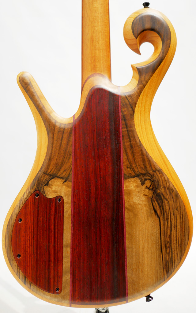 Carl Thompson 4strings Scroll Bass Fretted 36inch / Cocobolo Top カール　トンプソン サブ画像1