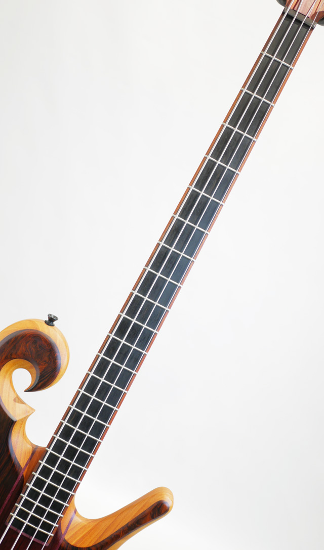 Carl Thompson 4strings Scroll Bass Fretted 36inch / Cocobolo Top カール　トンプソン サブ画像4