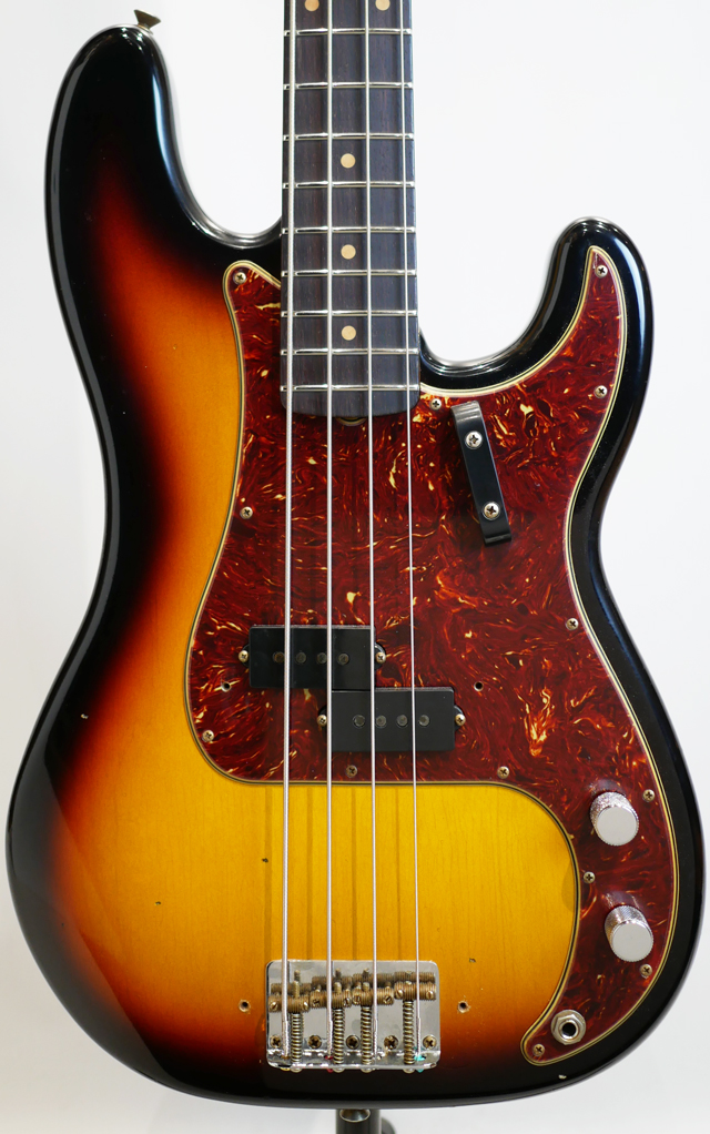 1963 Precision Bass Journeyman Relic Aged 3tone Sunburst 【CZ573125】