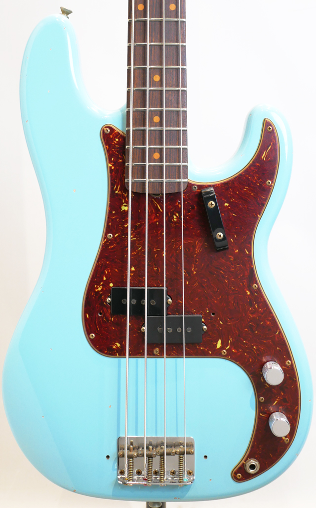 1963 Precision Bass Journeyman Relic Aged Daphne Blue