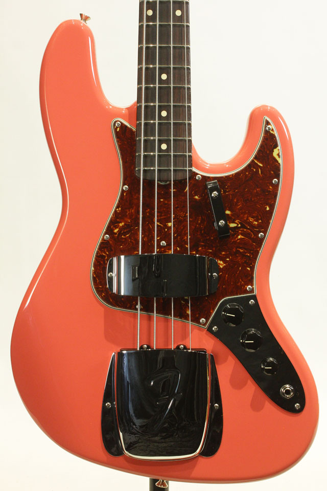 Custom Build 1964 Jazz Bass Faded Fiesta Red NOS