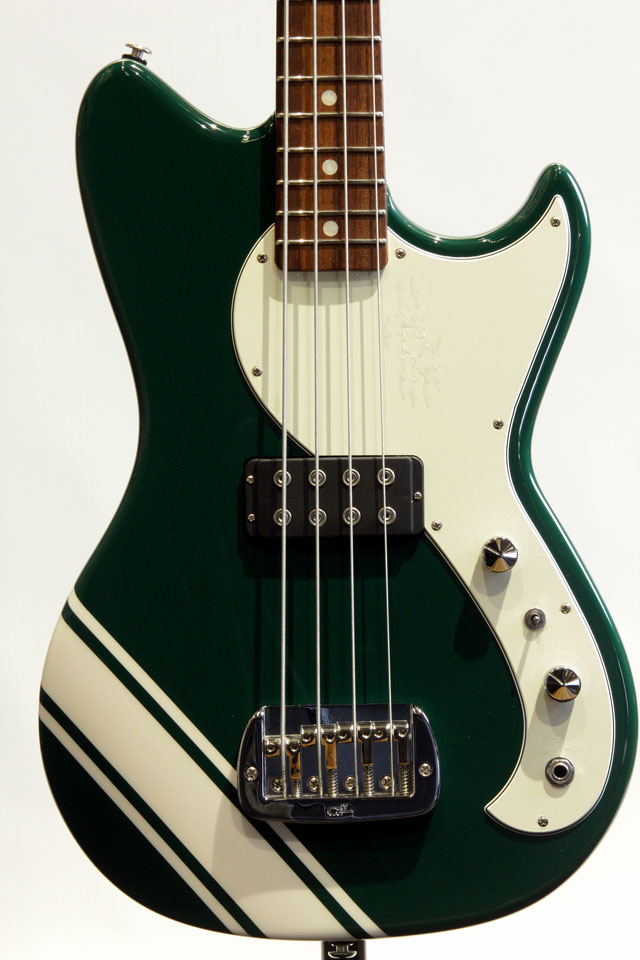 Limited Edition Fallout Bass British Racing Green with White Racing Stripe