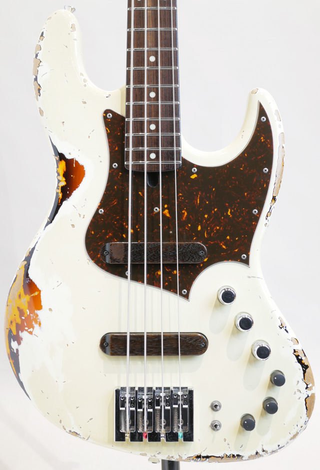 XOTIC XJ-1T 4st Heavy Aged / (Vintage White over 3TSB) 商品詳細 