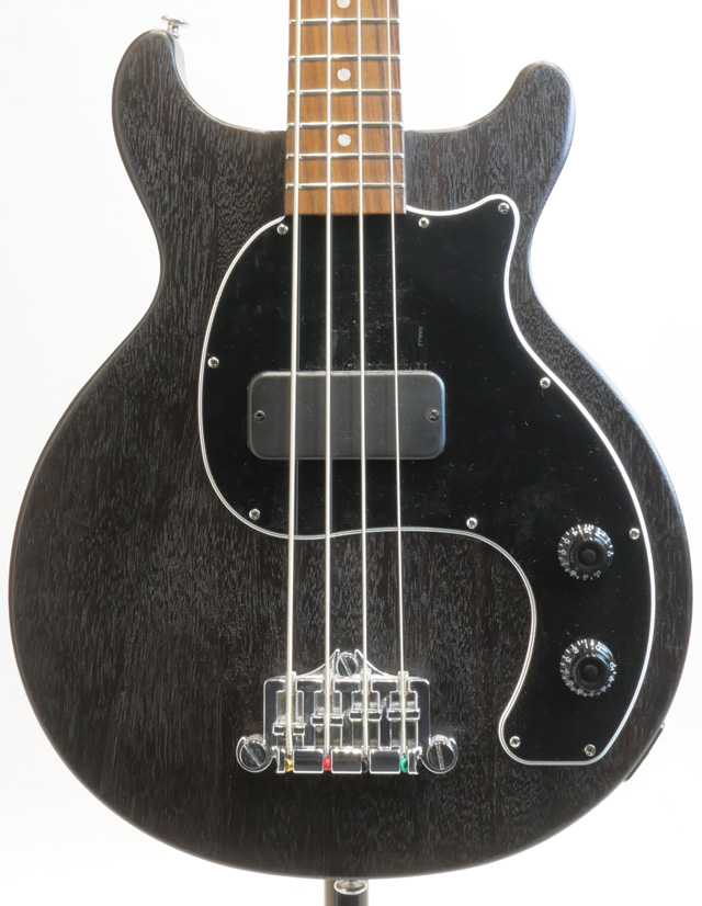 Les Paul Junior Tribute DC Bass Worn Ebony