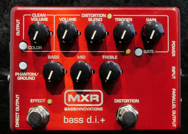 MXR M80 BASS D.I.+ “Brushed Red” エムエックスアール M80 BASS D.I.+ “Brushed Red” サブ画像1