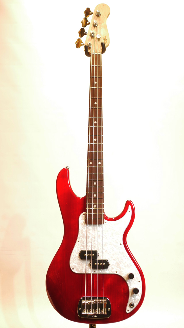 G&L 40th Anniversary SB-1 / Clear Ruby Red ジーアンドエル サブ画像2