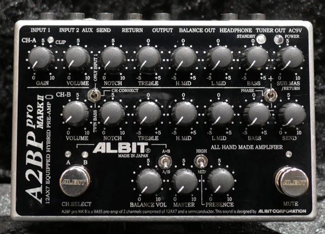 ALBIT A2BP pro MARK II BASS PRE-AMP アルビット サブ画像1