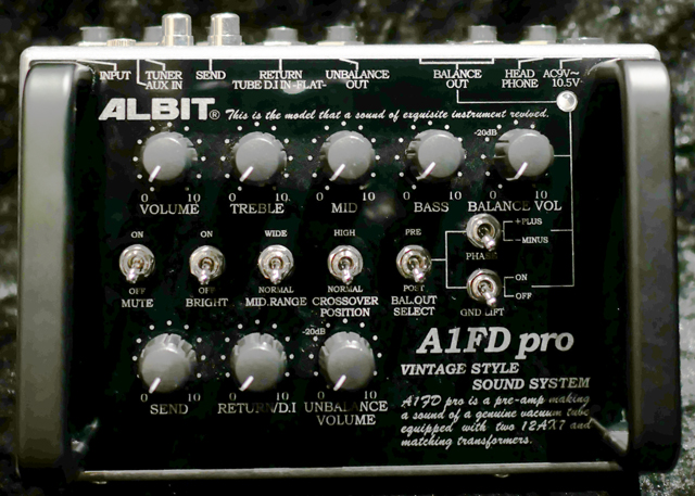 ALBIT A1FD Pro / Pre-amp D.I. アルビット A1FD Pro / Pre-amp D.I. サブ画像1
