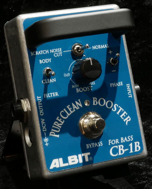 ALBIT PURE CLEAN BOOSTER FOR BASS / CB-1B アルビット