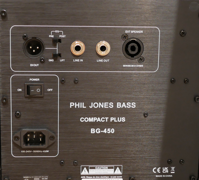 Phil Jones Bass Compact Plus Black フィル ジョーンズ ベース サブ画像3