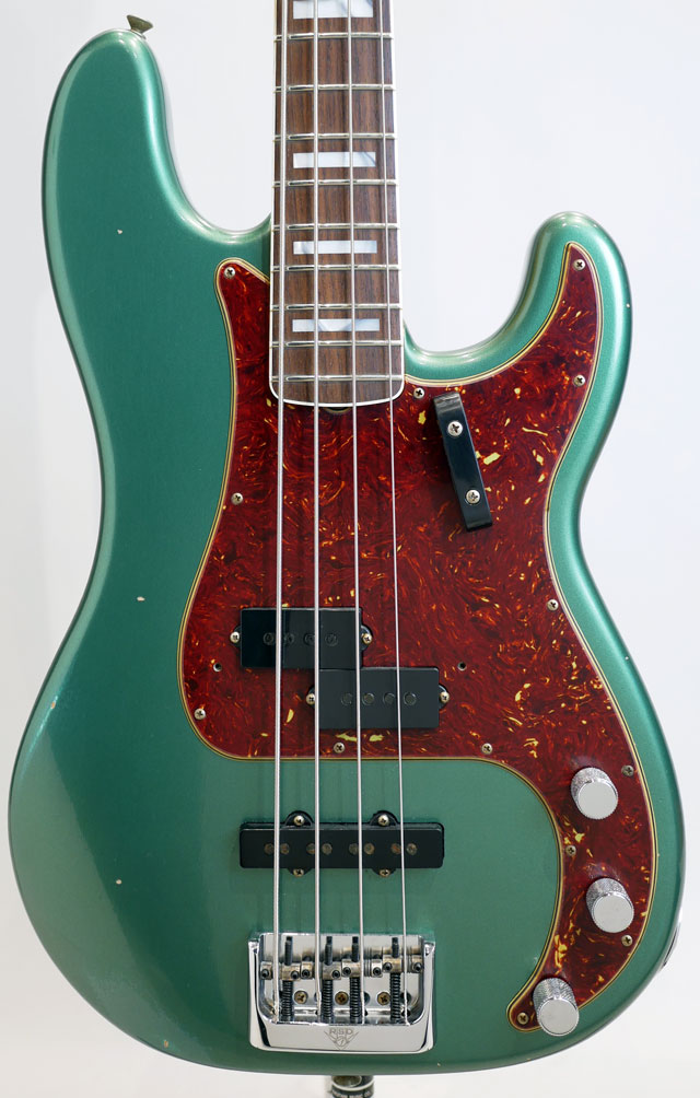 2022 Limited Edition Precision Bass Special JRN Aged Sherwood Green Metalic