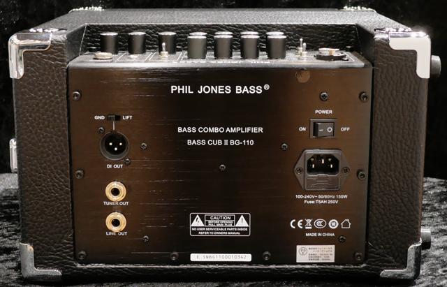 Phil Jones Bass Bass CUB 2 BLACK フィル ジョーンズ ベース サブ画像3