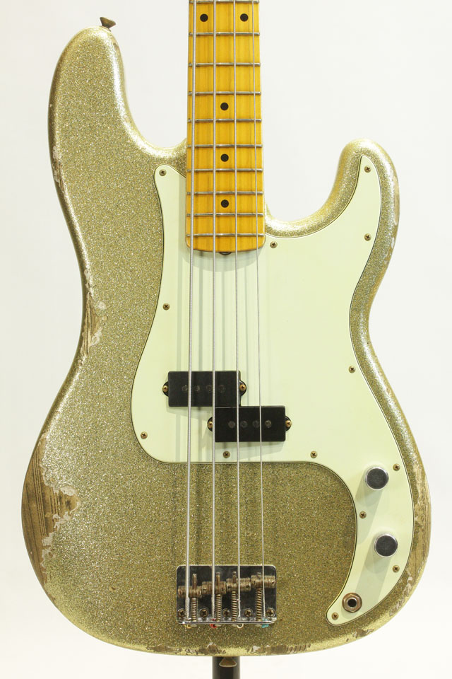 Custom Build J Signature Precision Bass Heavy Relic Champagne Gold 【CZ552635】