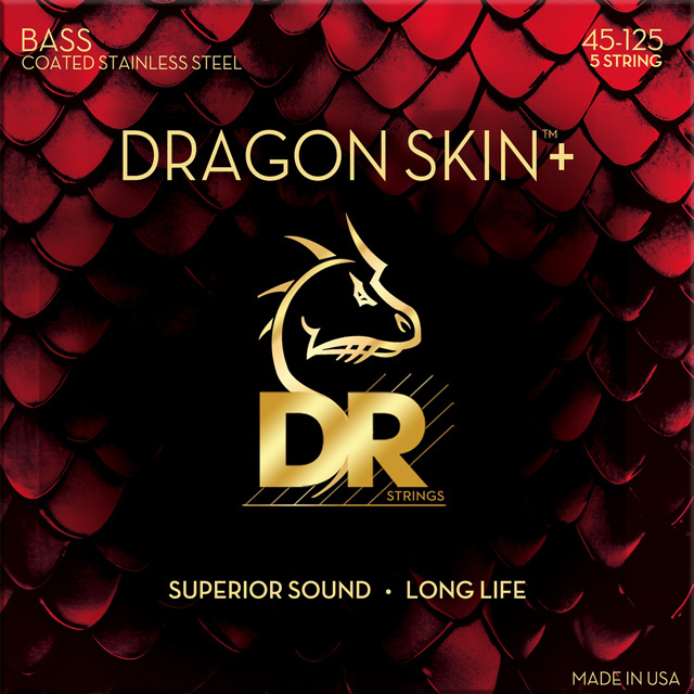 DR DRAGON SKIN＋ Stainless/DBS5-45 (5弦用・45-125) ディーアール