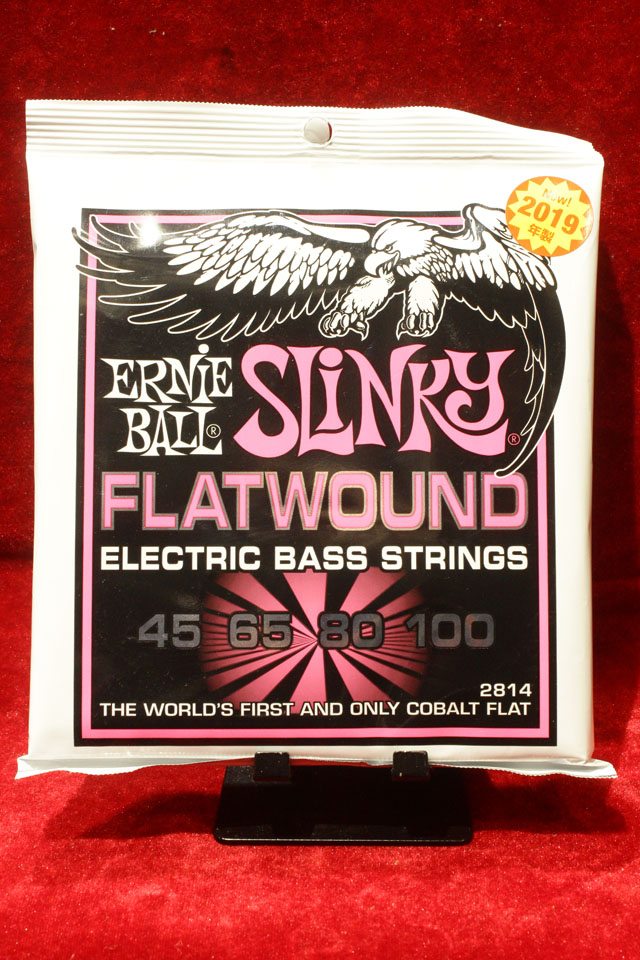 SUPER SLINKY FLATWOUND ELECTRIC BASS STRINGS - 45-100 GAUGE