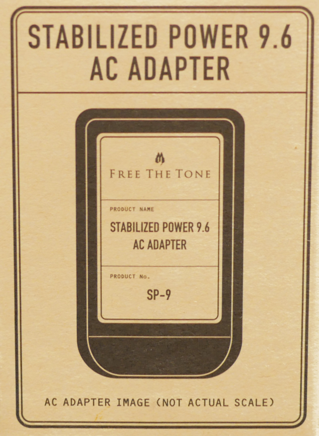 Free The Tone STABILIZED POWER 9.6 / SP-9 AC ADAPTER フリーザトーン サブ画像4