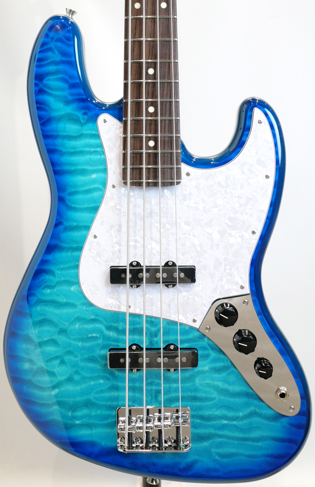 FENDER Made in Japan Hybrid II 2024 Collection Jazz Bass / Quilt Aquamarine フェンダー