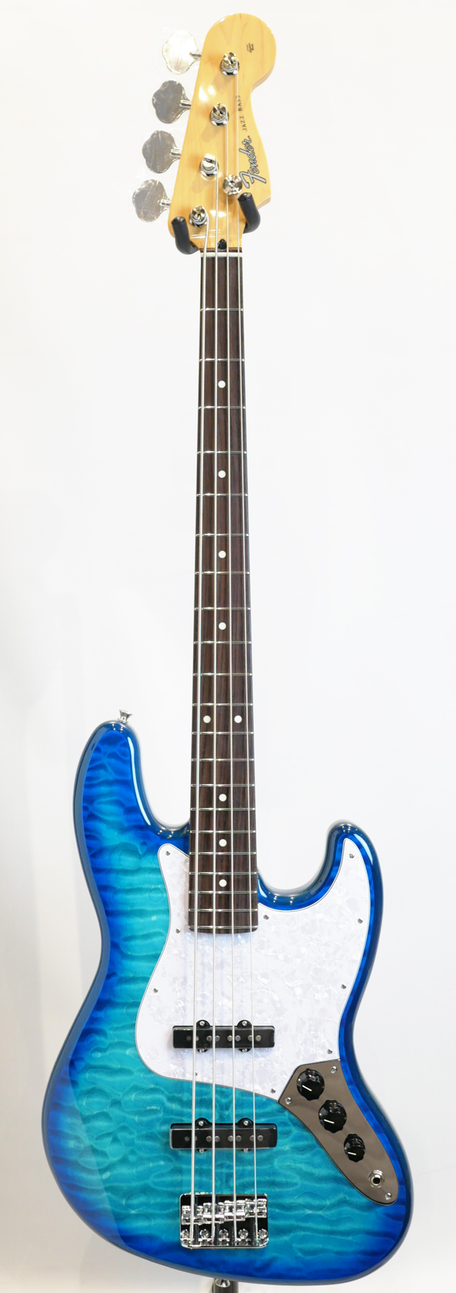 FENDER Made in Japan Hybrid II 2024 Collection Jazz Bass / Quilt Aquamarine フェンダー サブ画像2