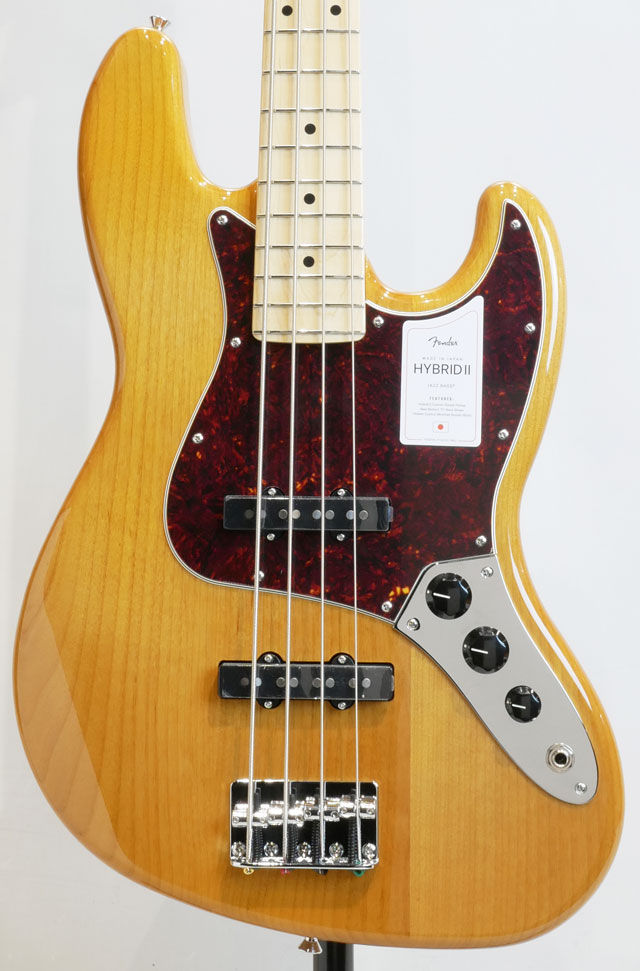 MADE IN JAPAN HYBRID II JAZZ BASS Vintage Natural / Maple