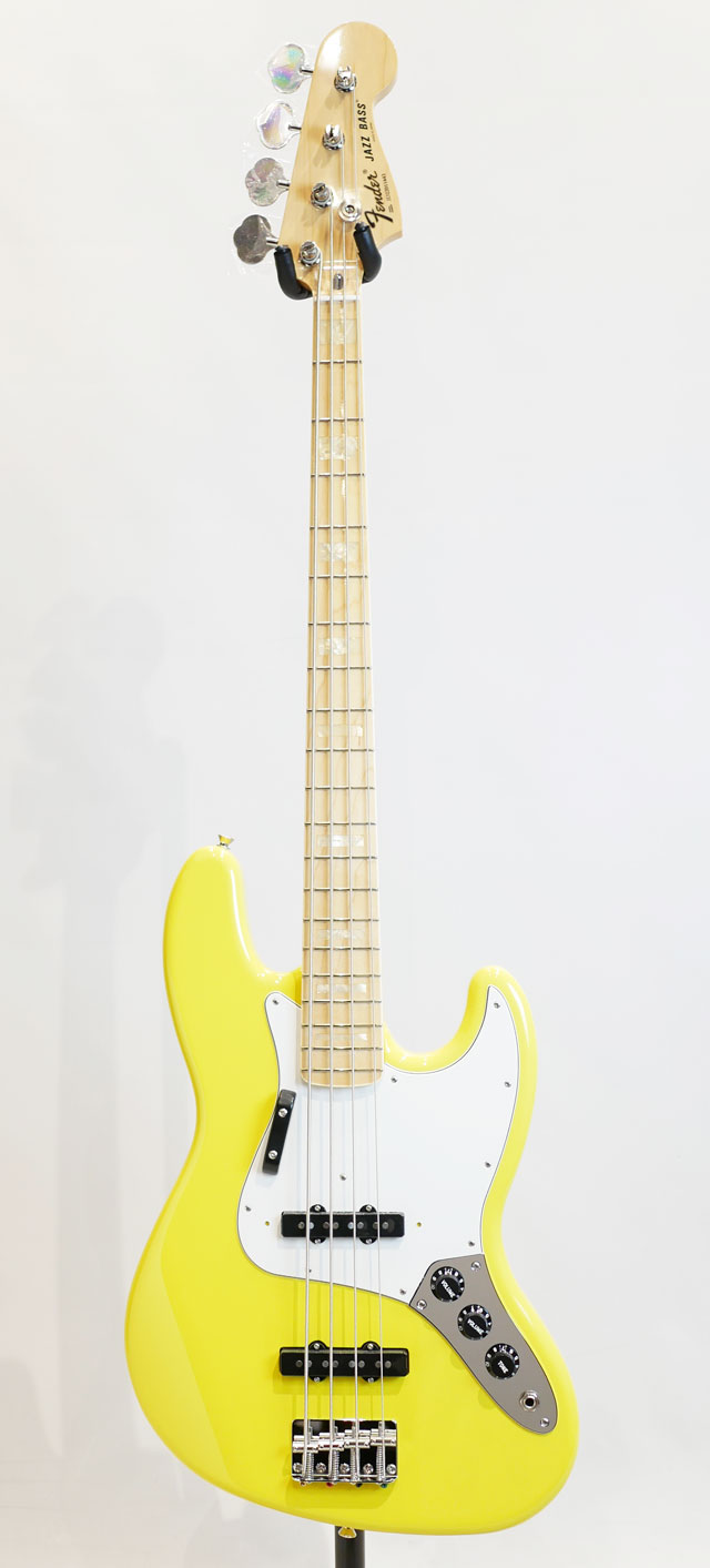 FENDER MADE IN JAPAN LIMITED INTERNATIONAL COLOR JAZZ BASS Monaco Yellow フェンダー サブ画像2