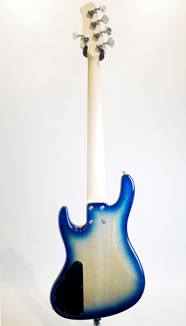 Kikuchi Guitars Custom Bass 5st Quilt Maple Top Trans Whale Blue Burst サブ画像3