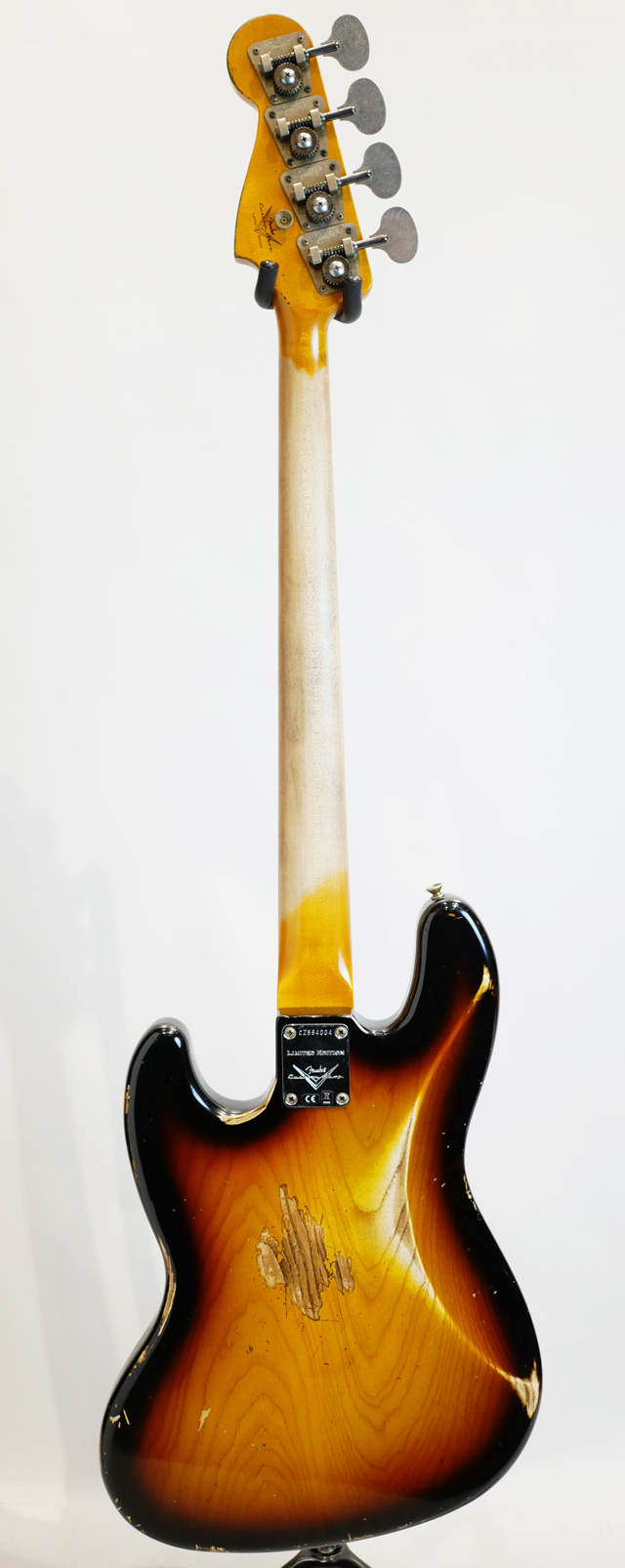 FENDER CUSTOM SHOP 2022 Limited Edition Custom Jazz Bass Heavy Relic Faded 3tone Sunburst フェンダーカスタムショップ サブ画像3