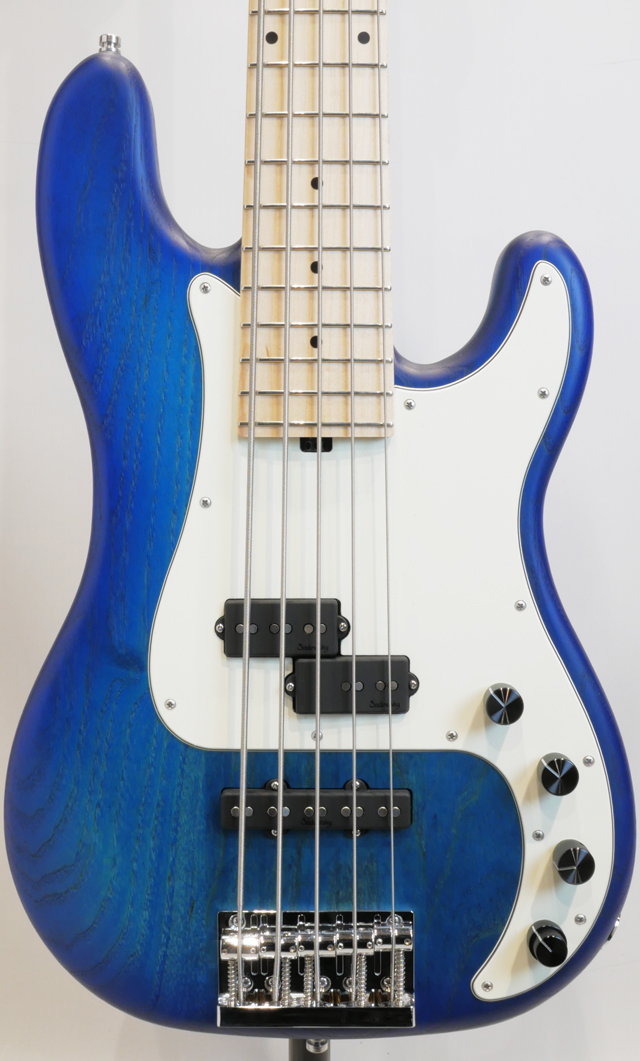 Metroline ML21 HP5 Swamp Ash / Blue Transparent Satin