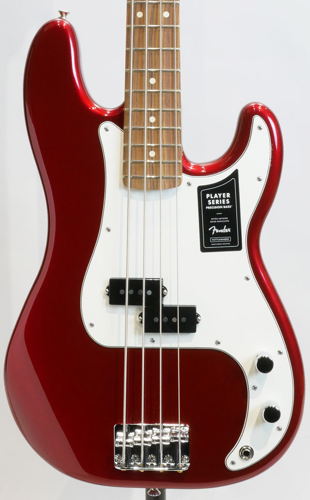 Player Precision Bass (Candy Apple Red)