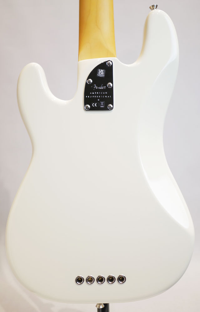 FENDER American Professional II Precision Bass V Olympic White / Maple フェンダー サブ画像1