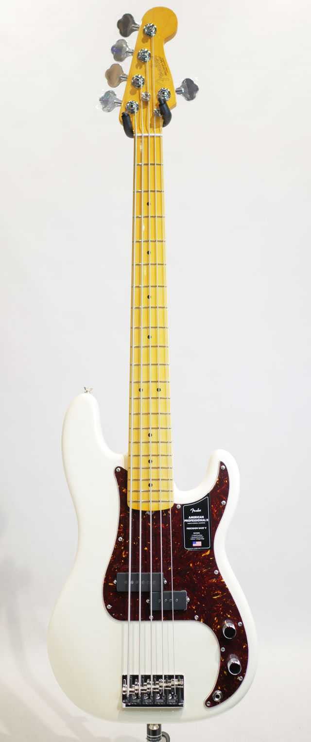 FENDER American Professional II Precision Bass V Olympic White / Maple フェンダー サブ画像2