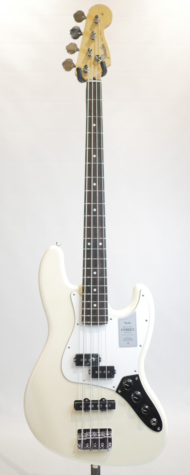 FENDER 2024 Collection MIJ Hybrid II Jazz Bass PJ (Olympic Pearl) フェンダー サブ画像2