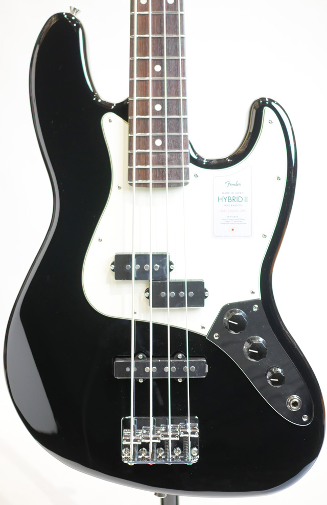 FENDER 2024 Collection MIJ Hybrid II Jazz Bass PJ (BLK) フェンダー