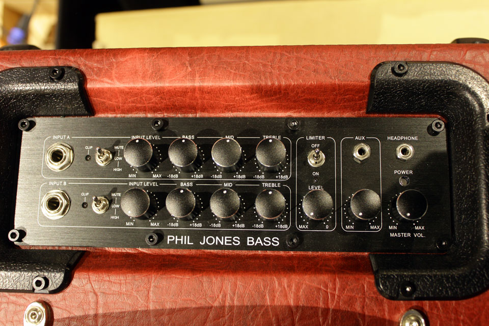 Phil Jones Bass Suitcase Compact (Red) フィル ジョーンズ ベース サブ画像1