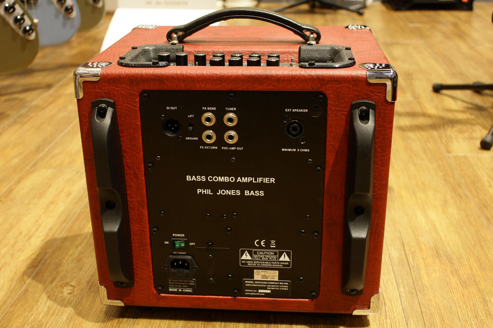 Phil Jones Bass Suitcase Compact (Red) フィル ジョーンズ ベース サブ画像2