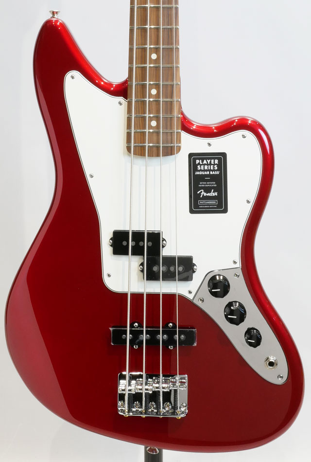 FENDER Player Jaguar Bass (Candy Apple Red) フェンダー