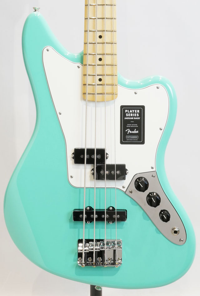 Player Jaguar Bass (Sea Foam Green)