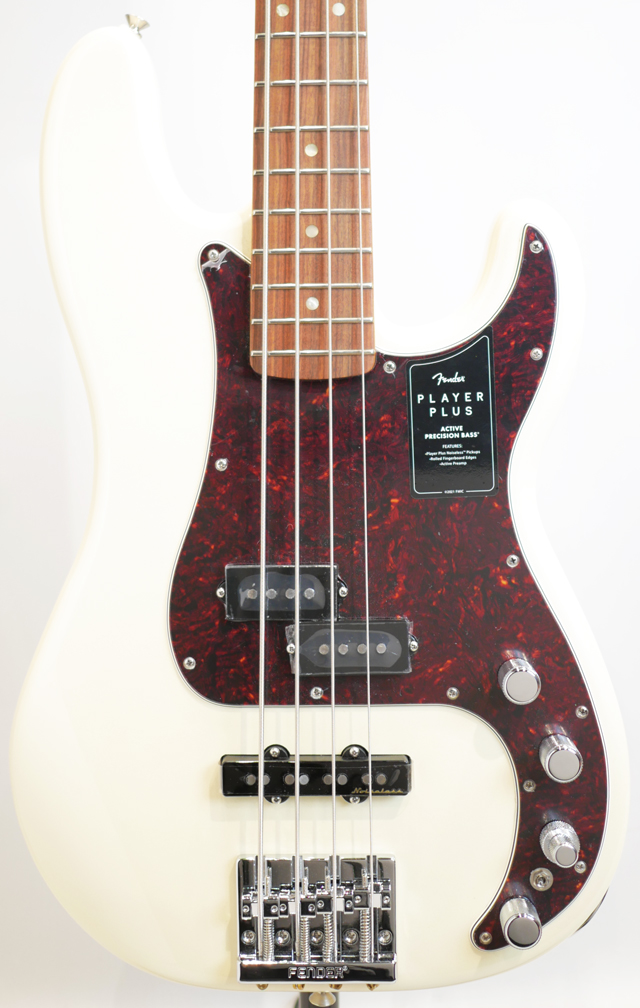 Player Plus Precision Bass (Olympic Pearl)