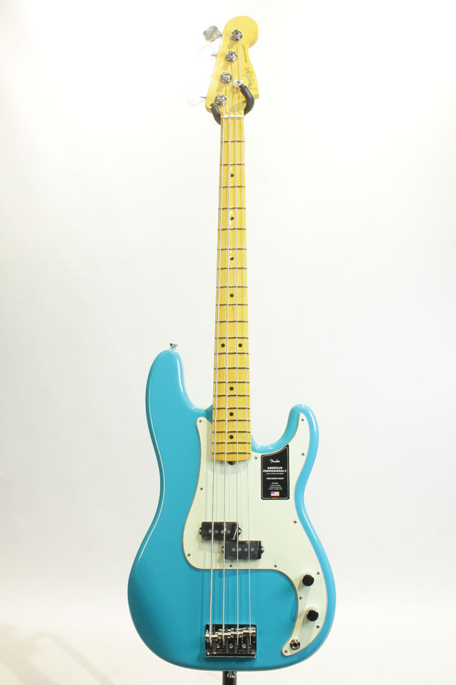 FENDER American Professional II Precision Bass Miami Blue / Maple フェンダー サブ画像2