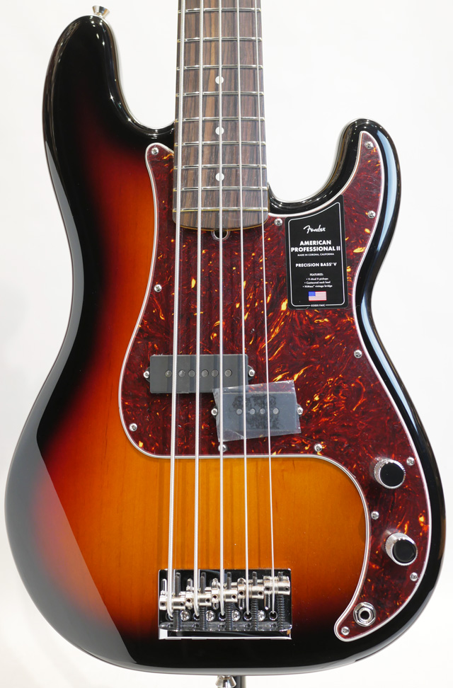 FENDER American Professional II Precision Bass V 3-Color Sunburst / Rosewood フェンダー