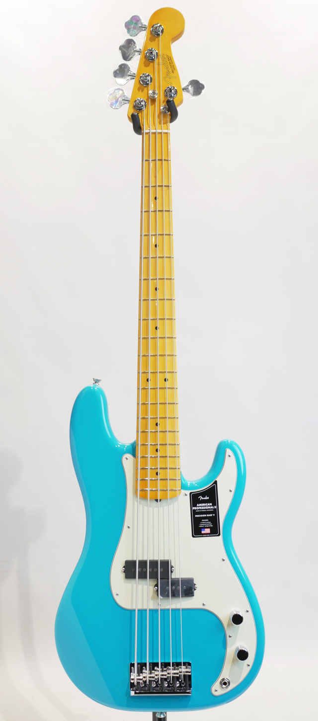 FENDER American Professional II Precision Bass V Miami Blue / Maple フェンダー サブ画像2
