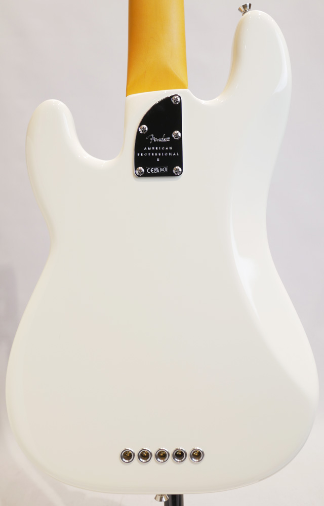 FENDER American Professional II Precision Bass V Olympic White / Rosewood フェンダー サブ画像1