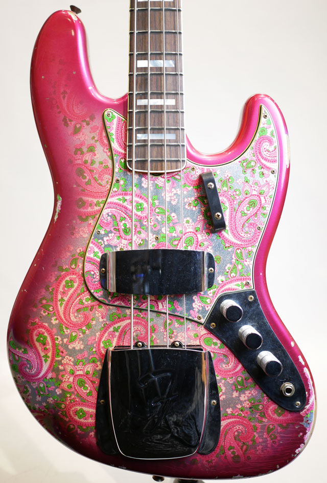 2022 Limited Edition Paisley Jazz Bass Heavy Relic