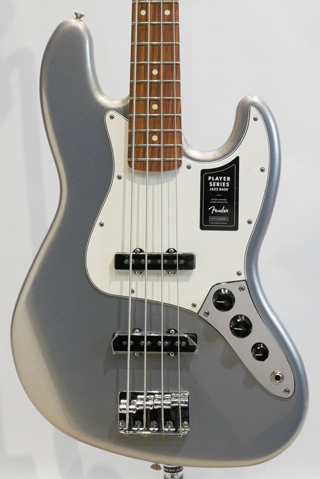 Player Jazz Bass / PF (Silver)