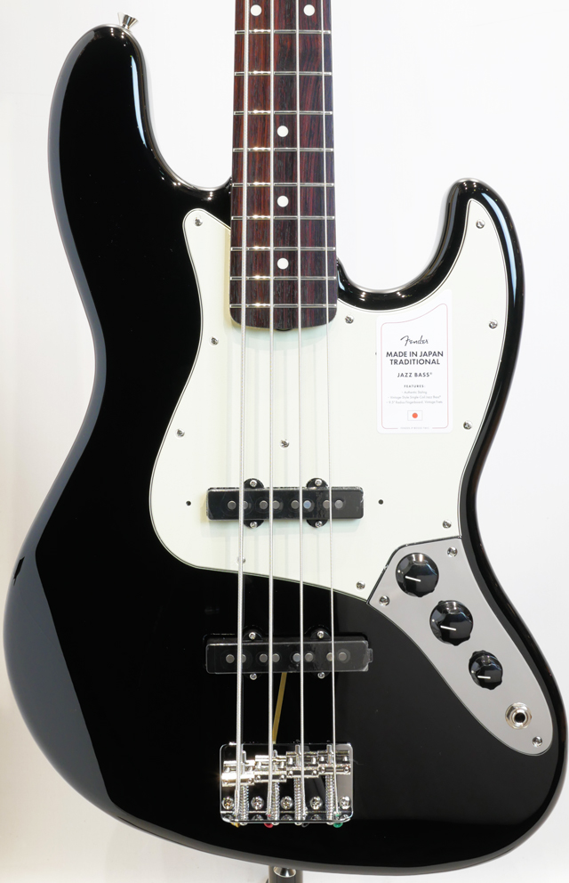 MADE IN JAPAN TRADITIONAL II 60S JAZZ BASS (BLK)