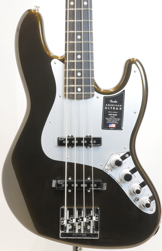 American Ultra II Jazz Bass Texas Tea